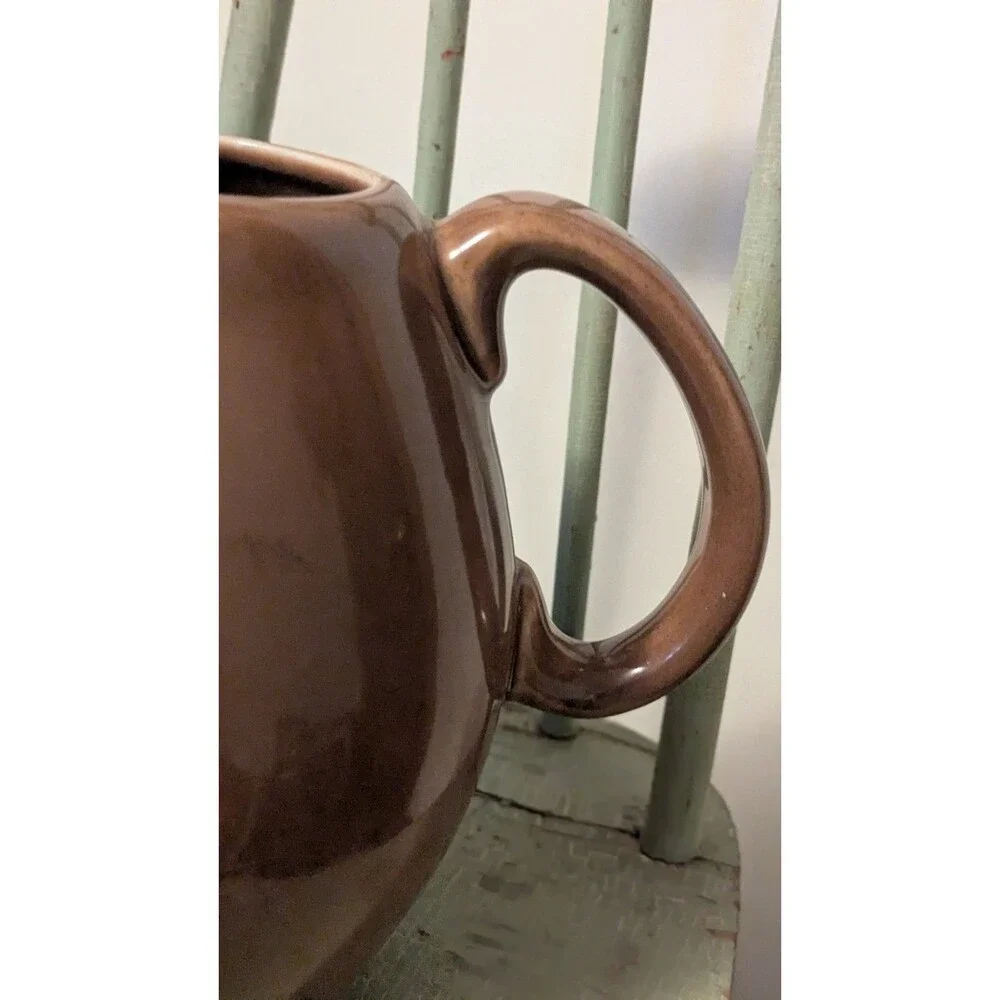 Vintage Russel Wright Iroquois Casual China Nutmeg Brown Pitcher